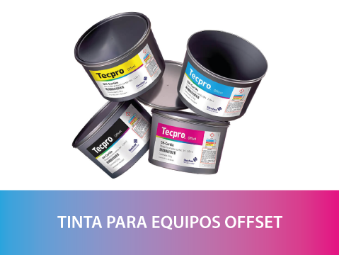 Tinta para equipos offset